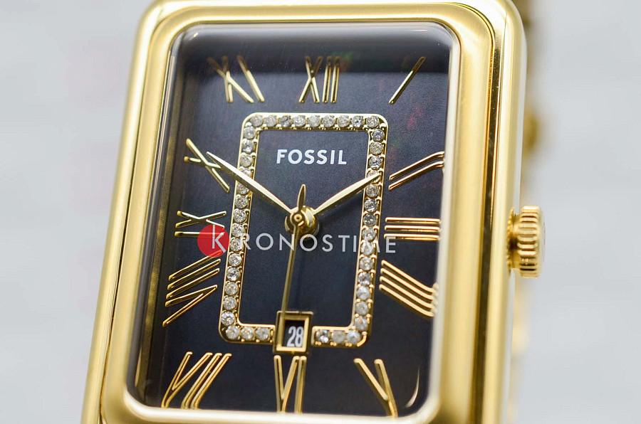 Часы Fossil Raquel ES5417 — нержавеющая сталь с ip-покрытием, женские