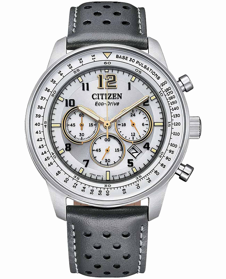 Часы Citizen Eco-Drive CA4500-24H — мужские, серебристый