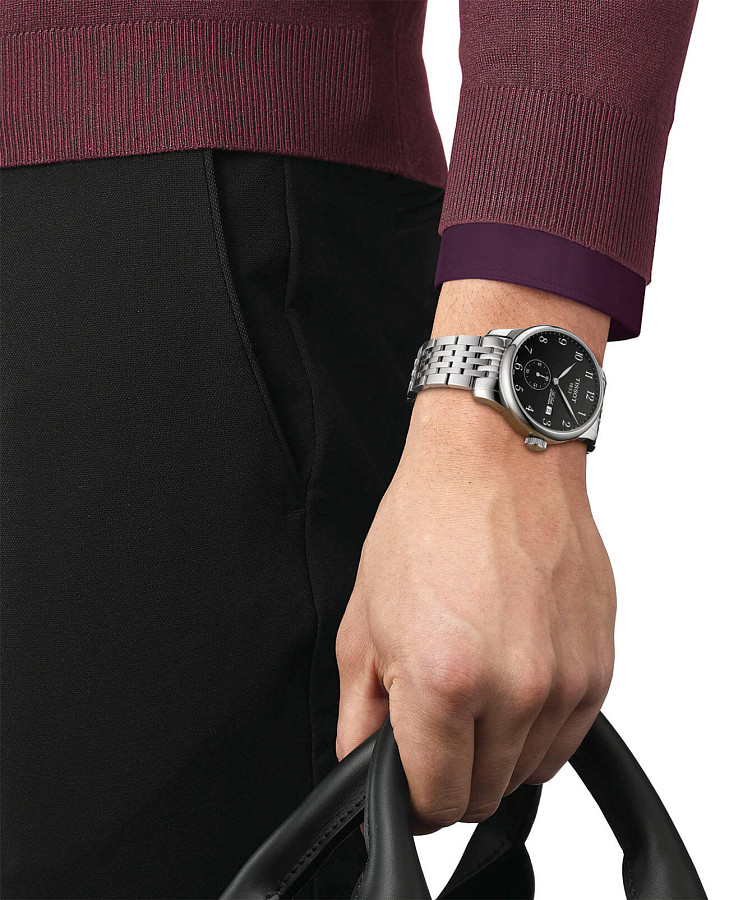 Часы Tissot Le Locle Automatic Petite Seconde T006.428.11.052.00 — механические, сталь металл