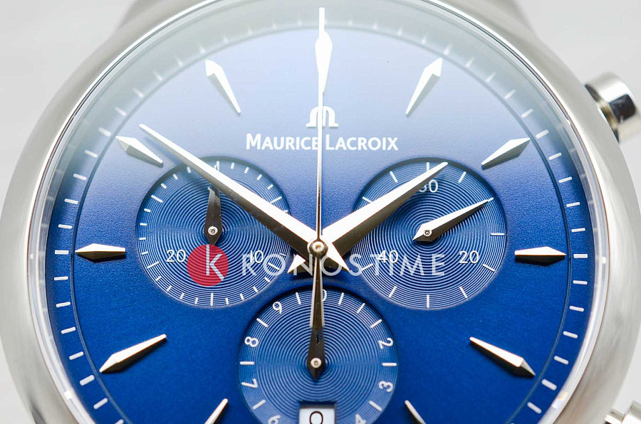 Часы Maurice Lacroix 1975 Quartz Chronograph 40mm 751038-SS002-430-1 — нержавеющая сталь, мужские