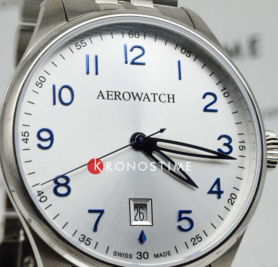 Часы Aerowatch Les Grandes Classiques 42997 AA01 M — нержавеющая сталь, мужские