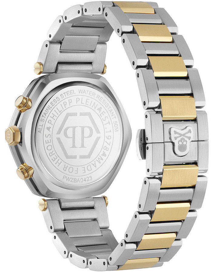 Часы Philipp Plein The Hexagon Chrono PWZBA0423 — сталь металл, Германия