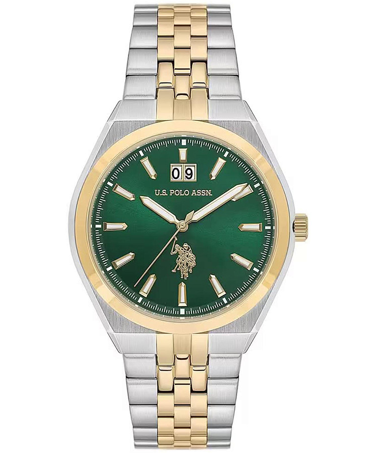 Часы U.S. Polo Assn. USPA1151-05 — мужские, зеленый