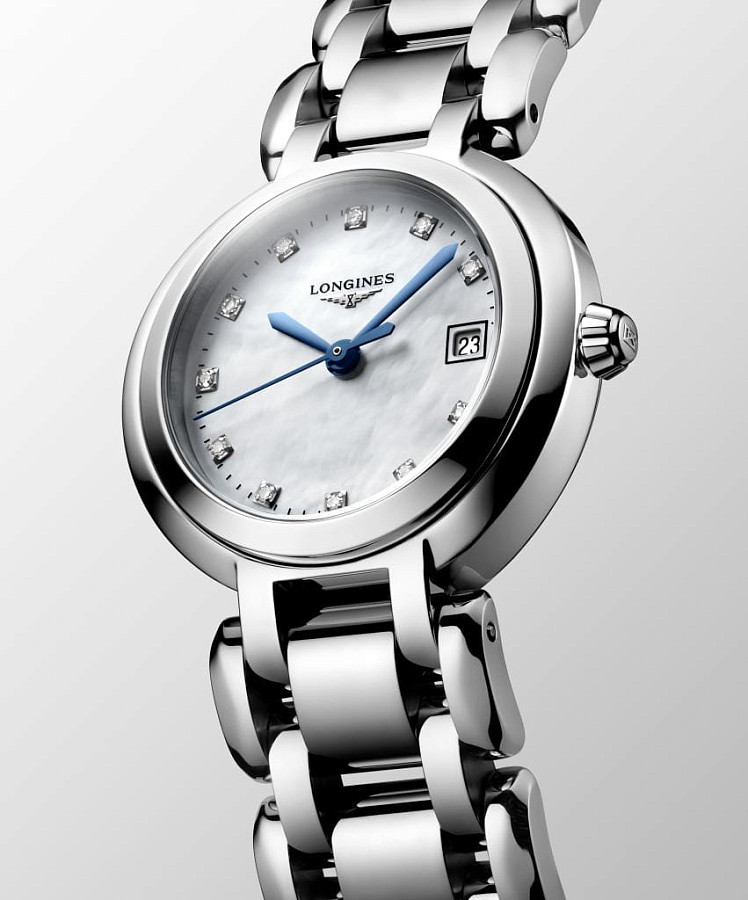 Часы Longines PrimaLuna L8.120.4.87.6 — нержавеющая сталь, женские