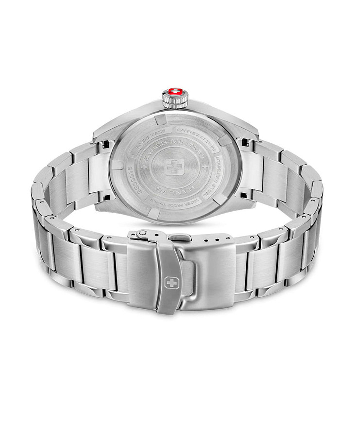 Часы Swiss Military Hanowa Greyhound SMWGG0001504 — кварцевые, сталь металл