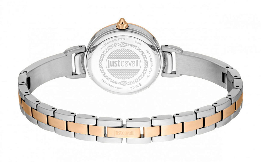 Часы Just Cavalli Favola JC1L381M0075 — кварцевые, металл сталь