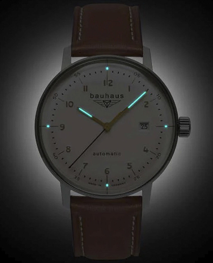 Часы Bauhaus Dessau 20641 — металл сталь, Германия