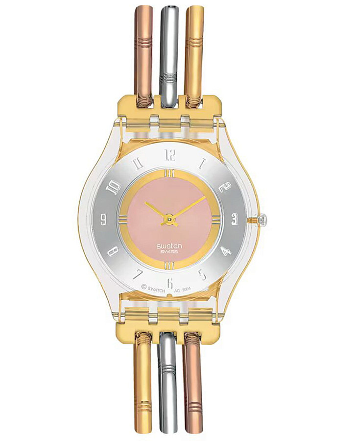 Часы Swatch Skin SFK240A — женские, бежевый