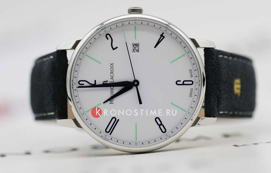 Часы Maurice Lacroix Eliros Date EL1118-SS00E-120-C — кварцевые, Швейцария, мужские