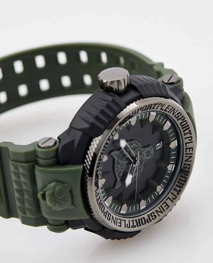 Часы Plein Sport Tiger Power PSEDA0524 — кварцевые, сталь металл