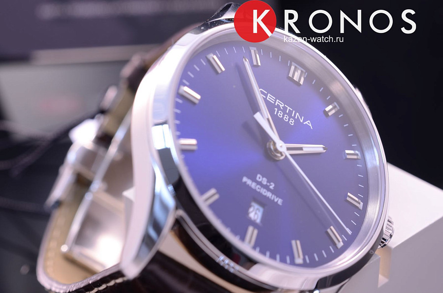 Часы Certina DS-2 C024.410.16.041.20 — кварцевые, сталь металл