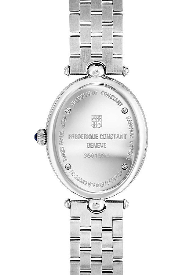 Часы Frederique Constant Classics Art Deco Oval FC-200MPW2V6B — кварцевые, сталь металл