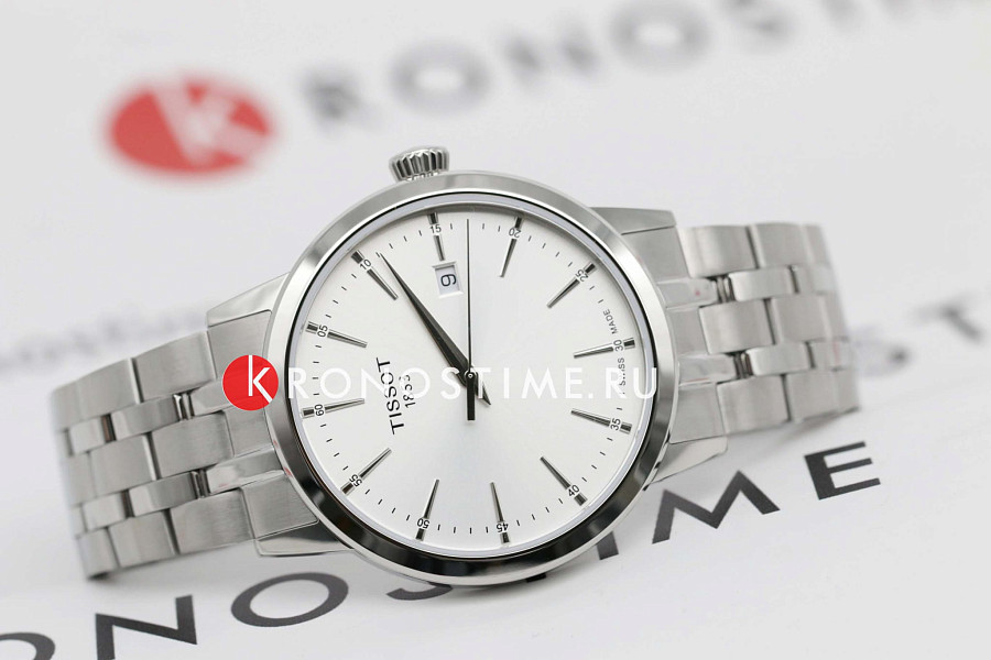 Часы Tissot Classic Dream T129.410.11.031.00 — мужские, нержавеющая сталь