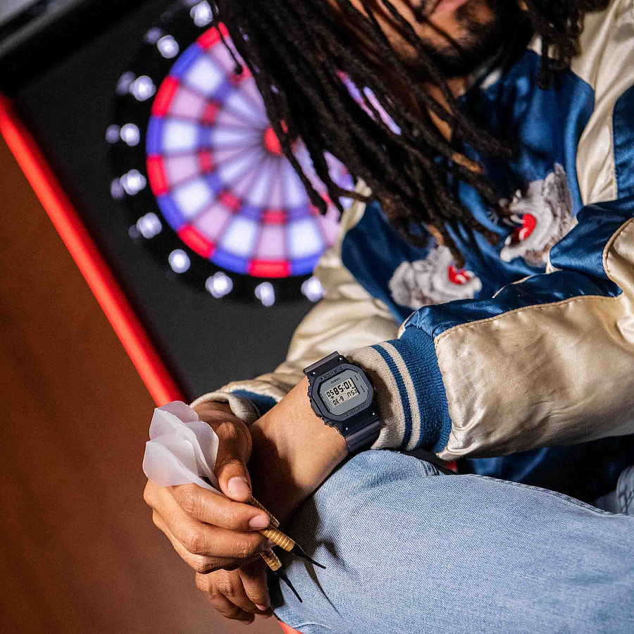 Часы Casio G-Shock GM-5600MF-2E — сталь металл, Япония