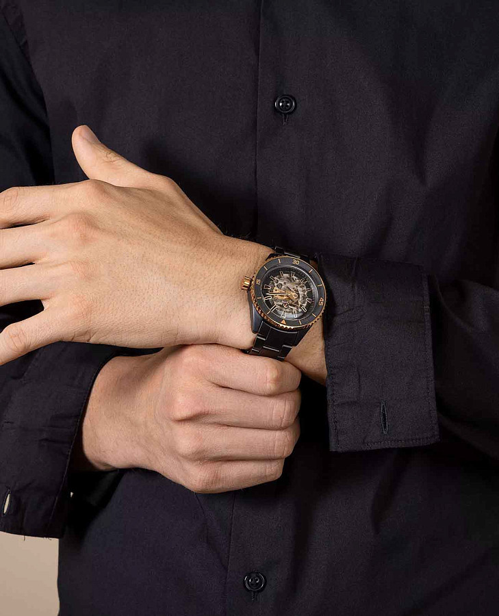 Часы Rado Captain Cook High-Tech Ceramic R32192152 — высокотехнологичная керамика + титан, мужские