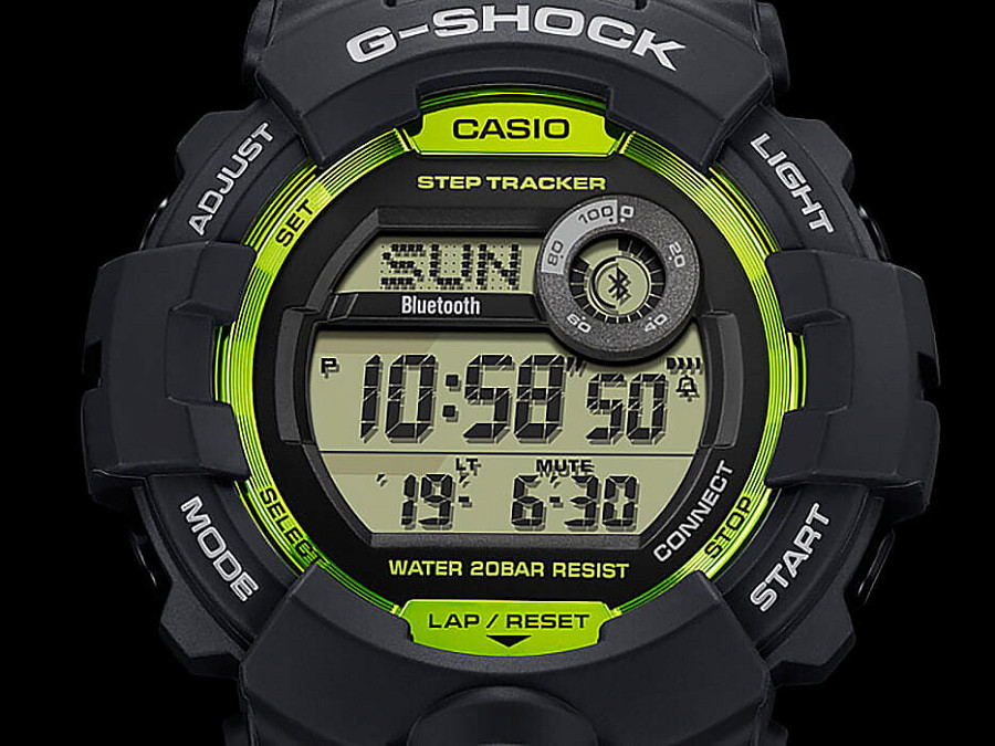 Часы Casio G-Shock GBD-800-8ER — мужские, черный