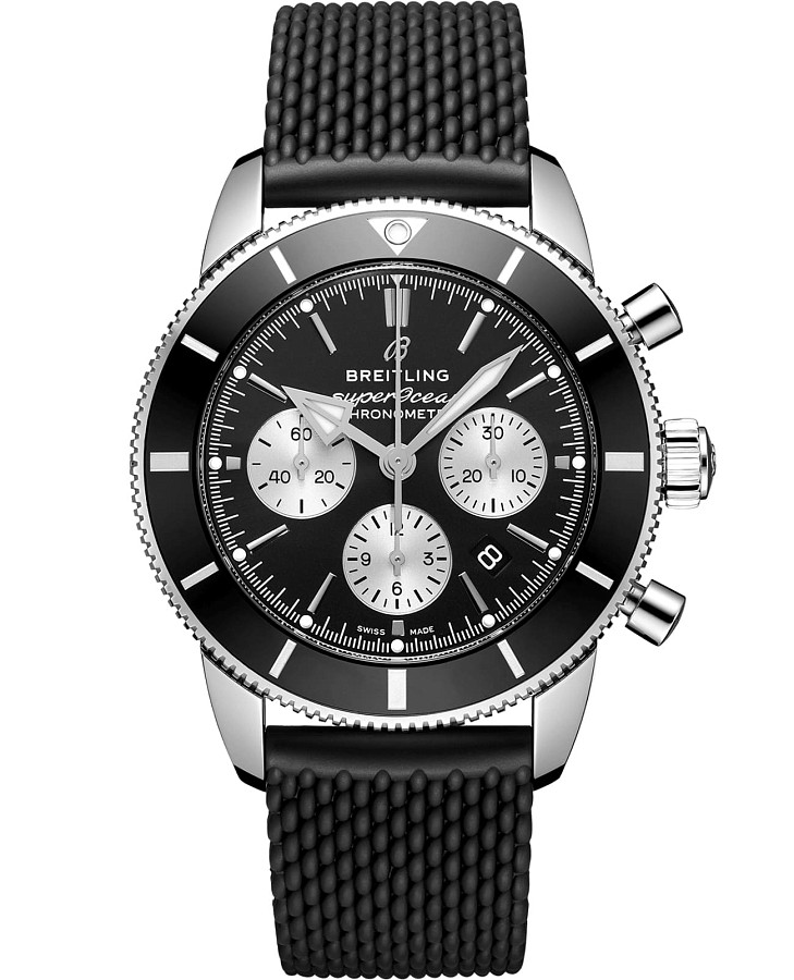 Часы Breitling Superocean Heritage B01 Chronograph 44 AB0162121B1S1 — мужские, черный