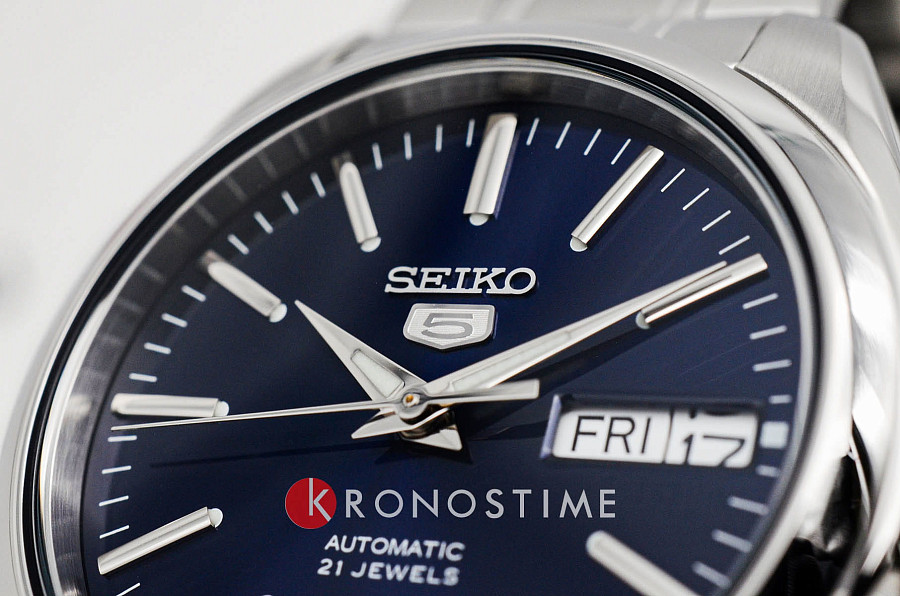 Часы Seiko 5 SNKL43K1 — мужские, нержавеющая сталь