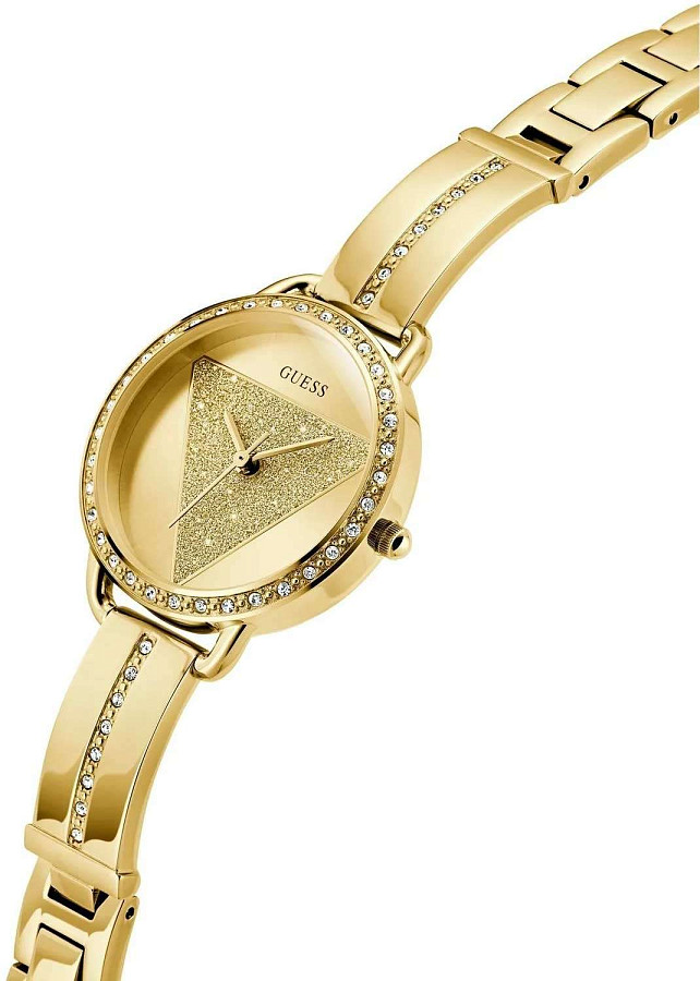 Часы Guess Bejeweled GW0914L2 — кварцевые, сталь металл