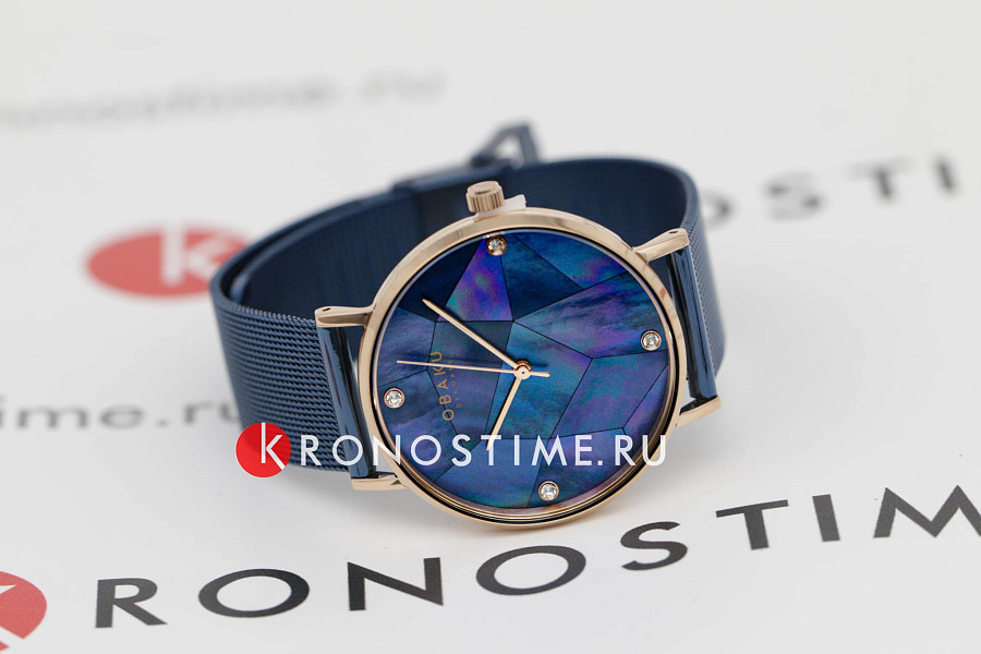 Часы Obaku Mesh V268LXVLML — сталь с ip покрытием, женские
