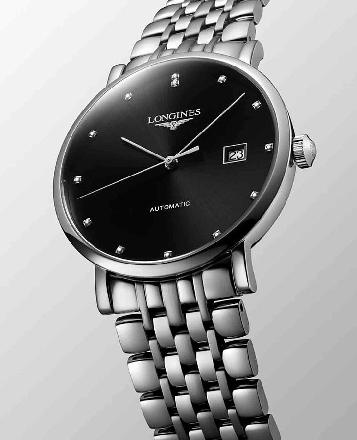 Часы Longines Elegant Collection L4.910.4.57.6 — сталь металл, Швейцария