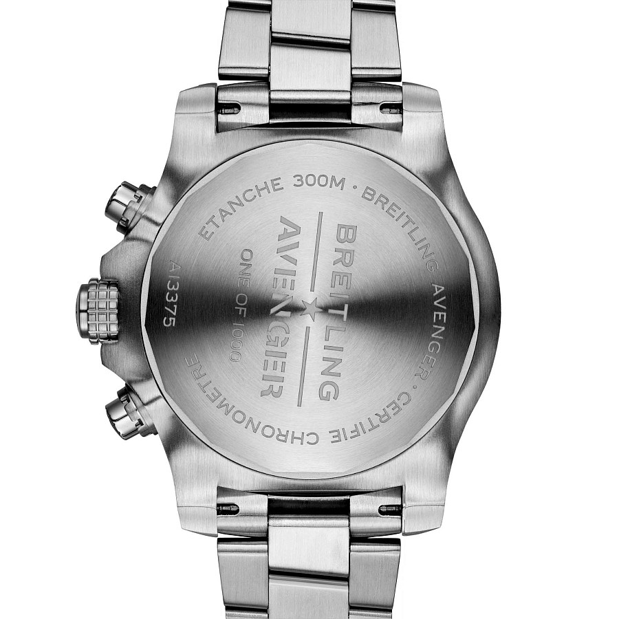 Часы Breitling Super Avenger Chronograph 48 A133751A1A1A1 — нержавеющая сталь, мужские