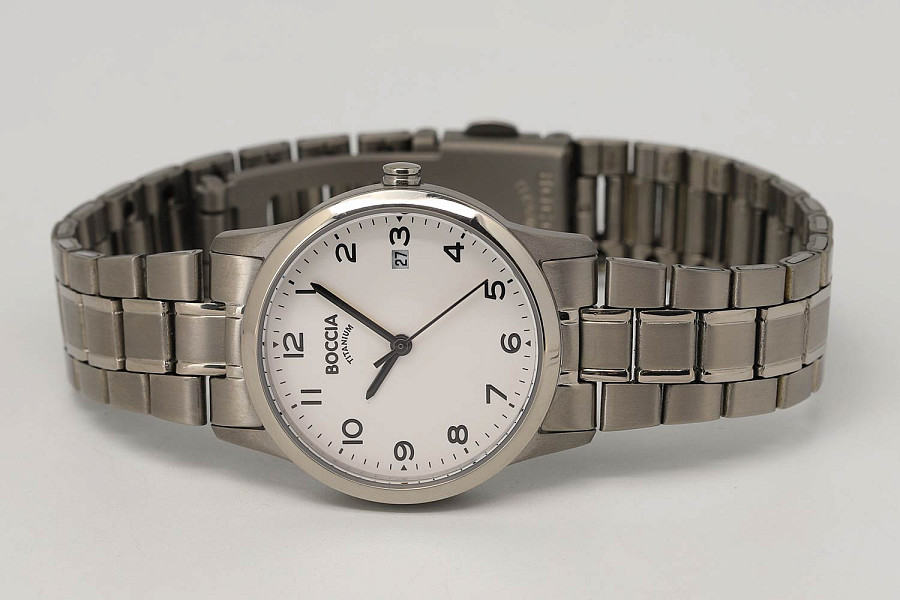 Часы Boccia Titanium 3302-01 — титан, Германия