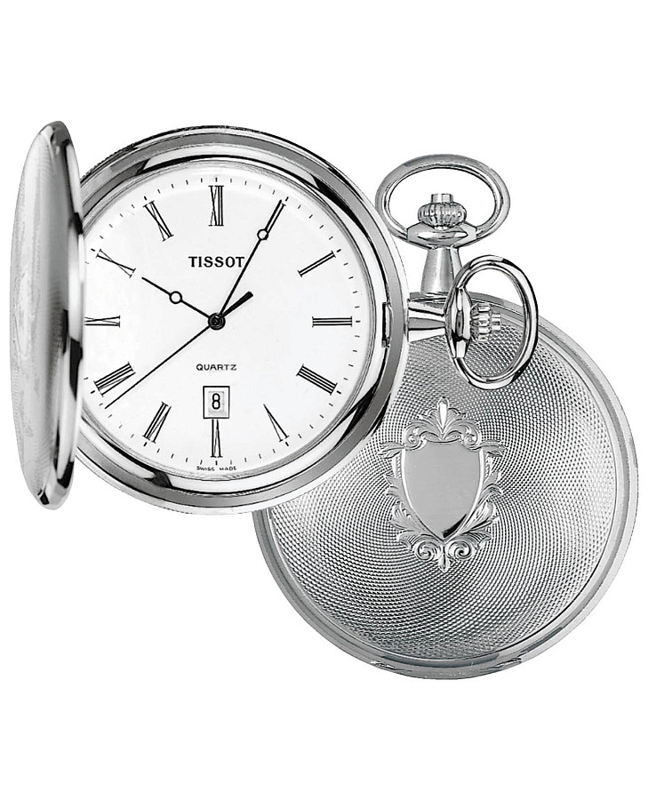 Часы Tissot Savonnette T83.6.508.13 — кварцевые, сталь металл