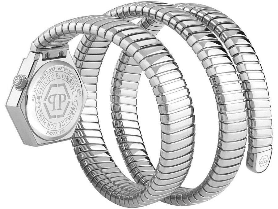 Часы Philipp Plein Snake Hexagon PWZAA0123 — сталь металл, Германия
