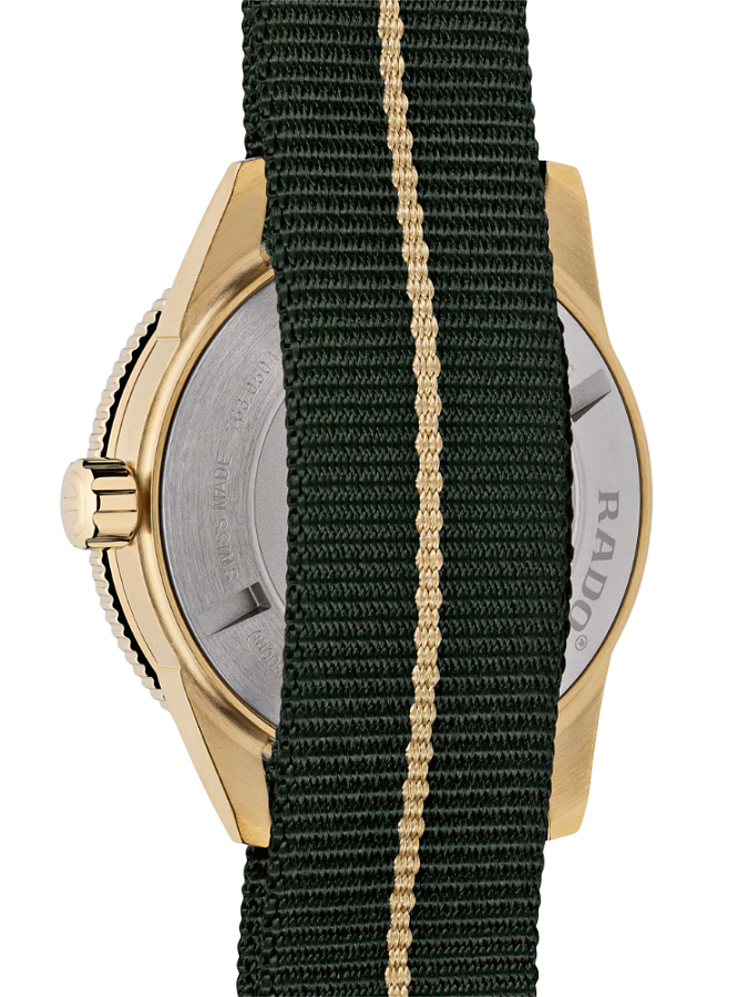 Часы Rado Captain Cook Automatic Bronze R32504317 — механические, металл керамика бронза
