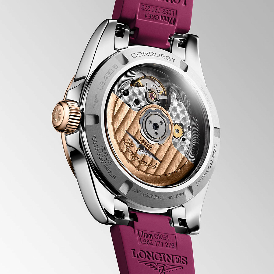Часы Longines Conquest L3.430.5.98.9 — сталь металл, Швейцария