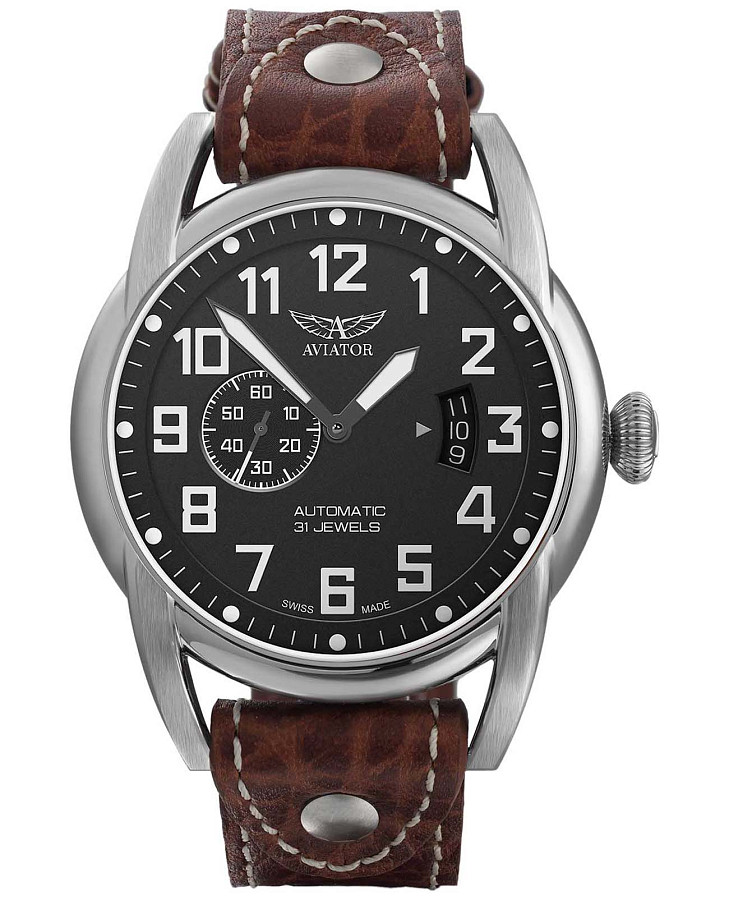 Часы Aviator Bristol Scout V.3.18.0.160.4 — мужские, черный