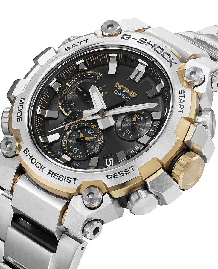 Часы Casio G-Shock MTG-B3000D-1A9DR (MTG-B3000D-1A9ER) — черный, пластик металл сталь