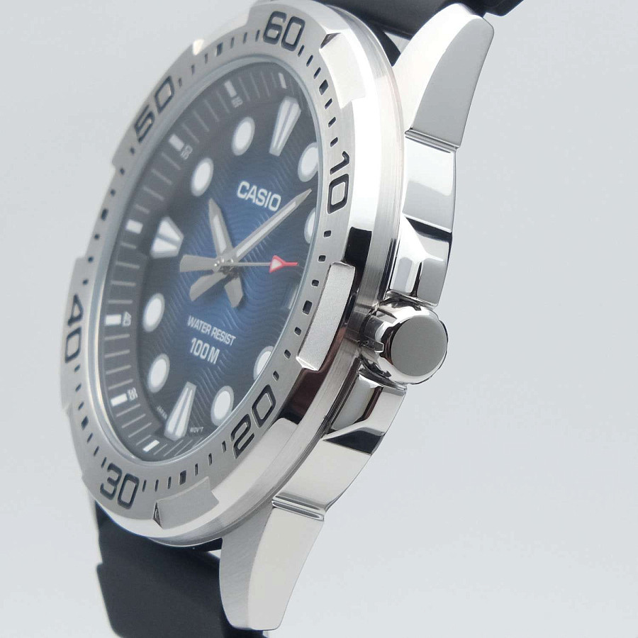 Часы Casio Collection MTD-140-2A — металл сталь, Япония