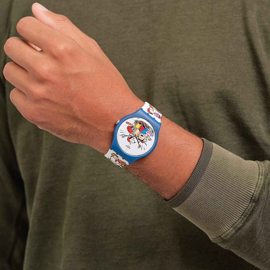 Часы Swatch New Gent Biosourced SO29Z107 — артикул SO29Z107