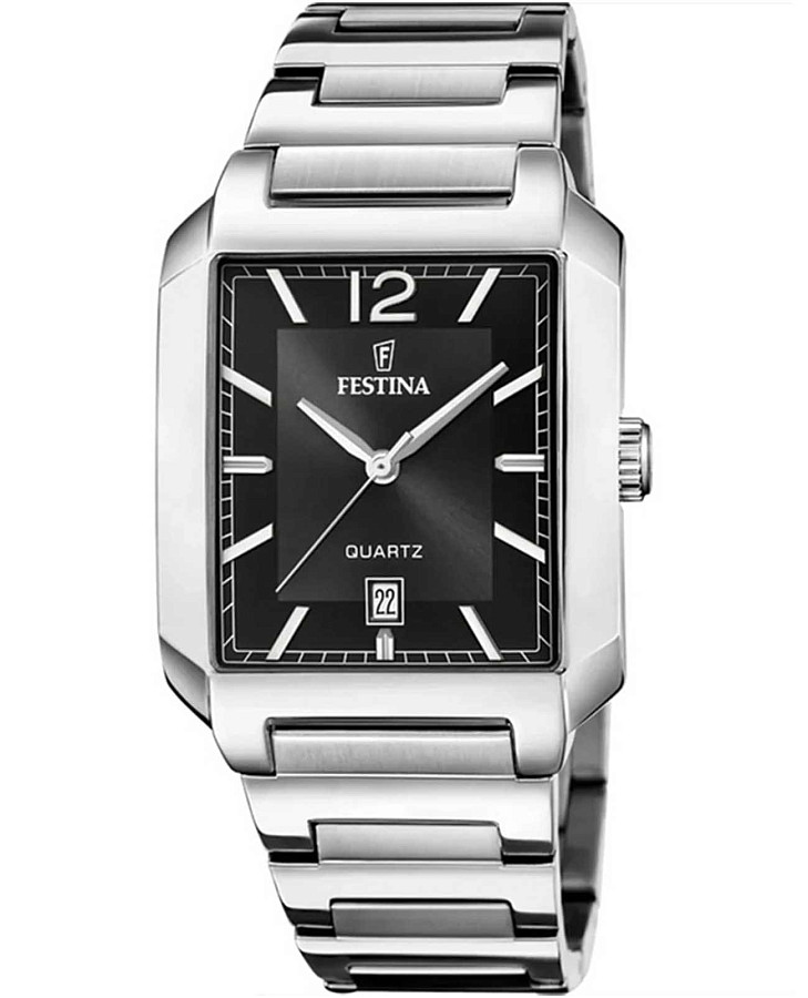 Часы Festina On The Square F20677/4 — мужские, черный