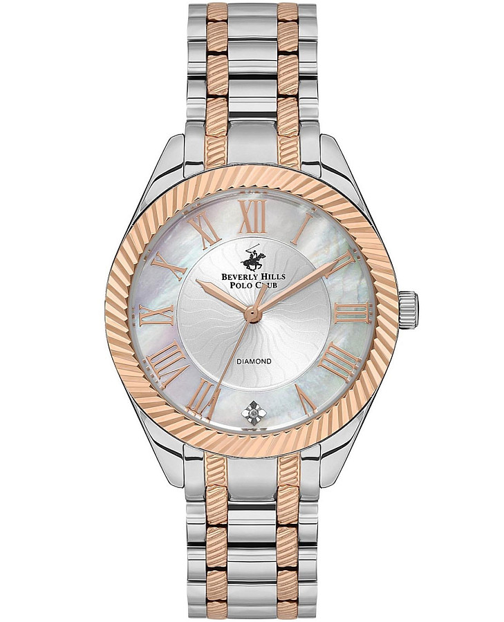 Часы Beverly Hills Polo Club BP3571C.520 — женские, серебристый
