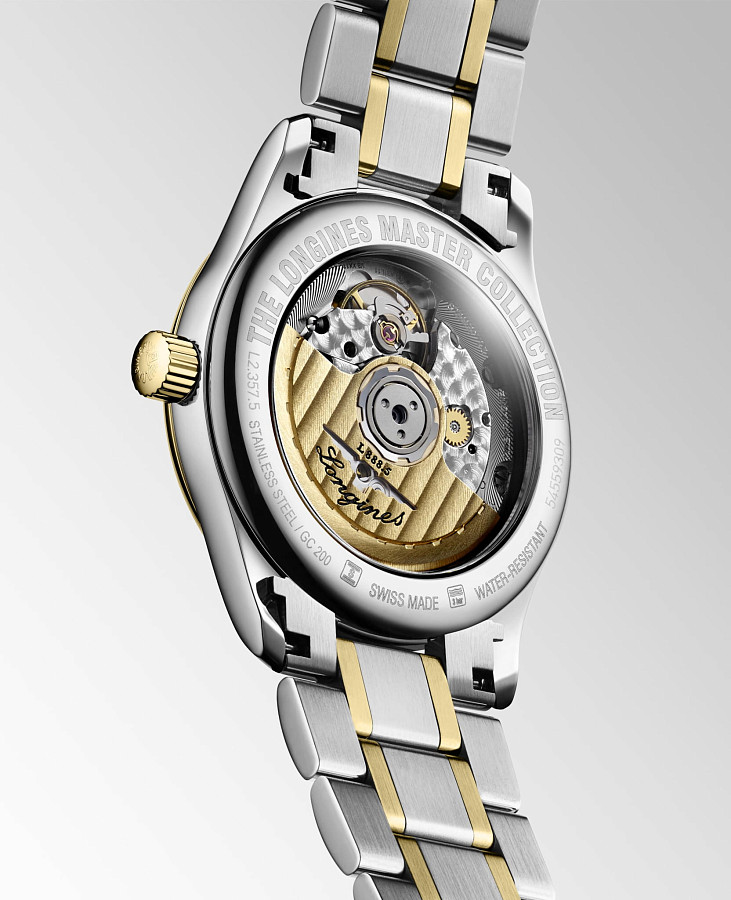 Часы Longines Master Collection L2.357.5.72.7 — механические, металл сталь