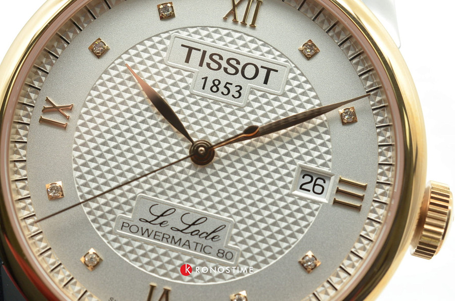 Часы Tissot Le Locle Powermatic 80 T006.407.22.036.00 — сталь c pvd покрытием, мужские