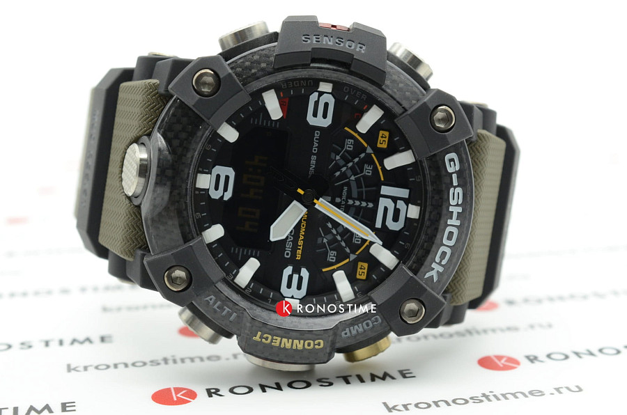 Часы Casio G-Shock GG-B100-1A3 (GG-B100-1A3ER) — пластик, мужские