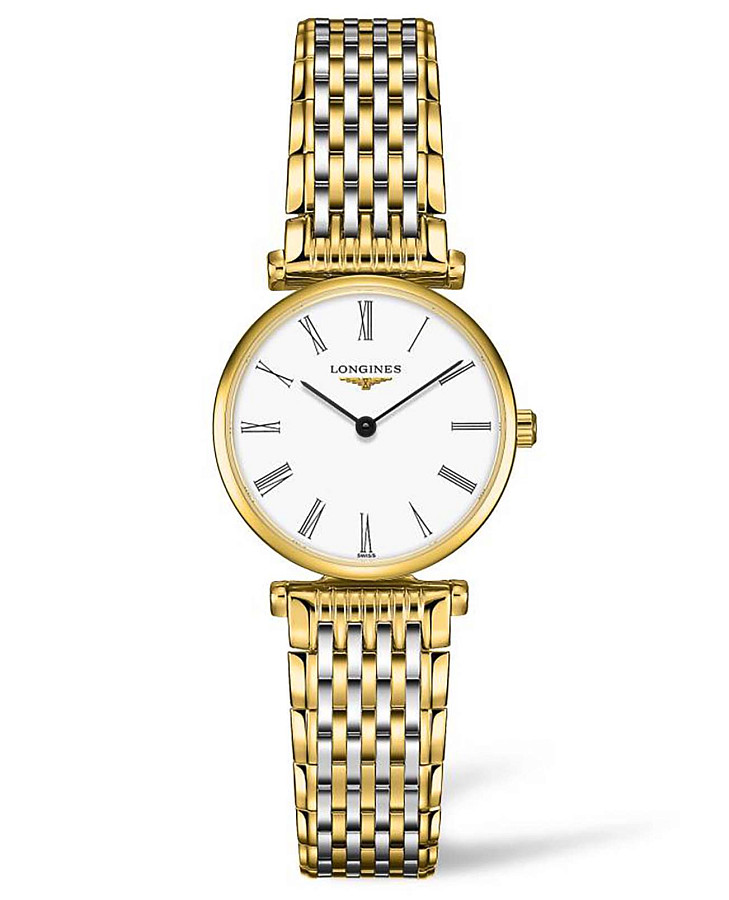 Часы Longines La Grande Classique L4.209.2.11.7 — женские, белый