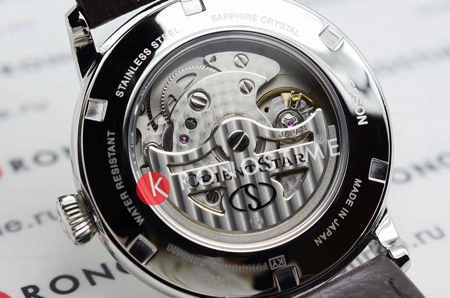Часы Orient Star RE-BS0002S (RK-BS0002S) — мужские, кожаный
