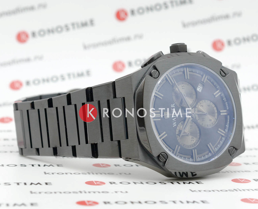 Часы Wainer WA.10000-E — сталь c pvd покрытием, мужские