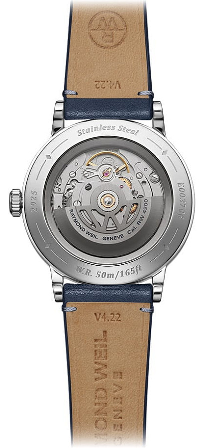 Часы Raymond Weil Millesime 2925-STC-50001 — механические, сталь металл