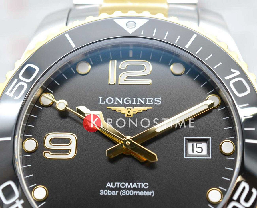 Часы Longines HydroConquest L3.782.3.56.7 — металл сталь, Швейцария