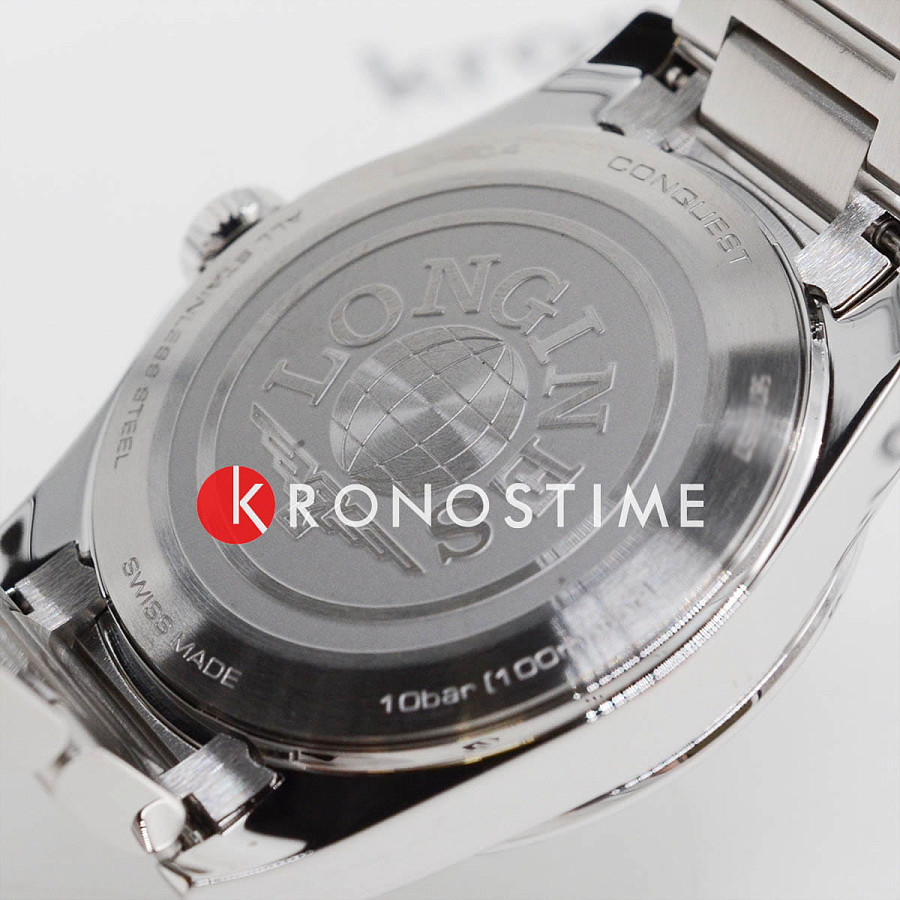 Часы Longines Conquest 34 mm L3.460.4.09.6 — Швейцария, кварцевые