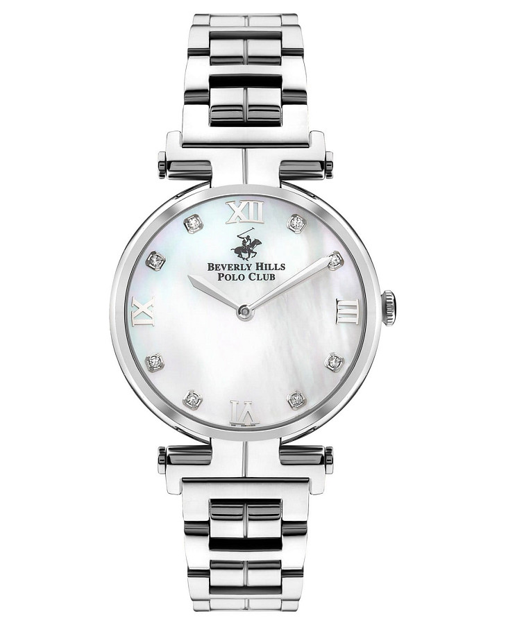 Часы Beverly Hills Polo Club BP3382X.320 — женские, серебристый
