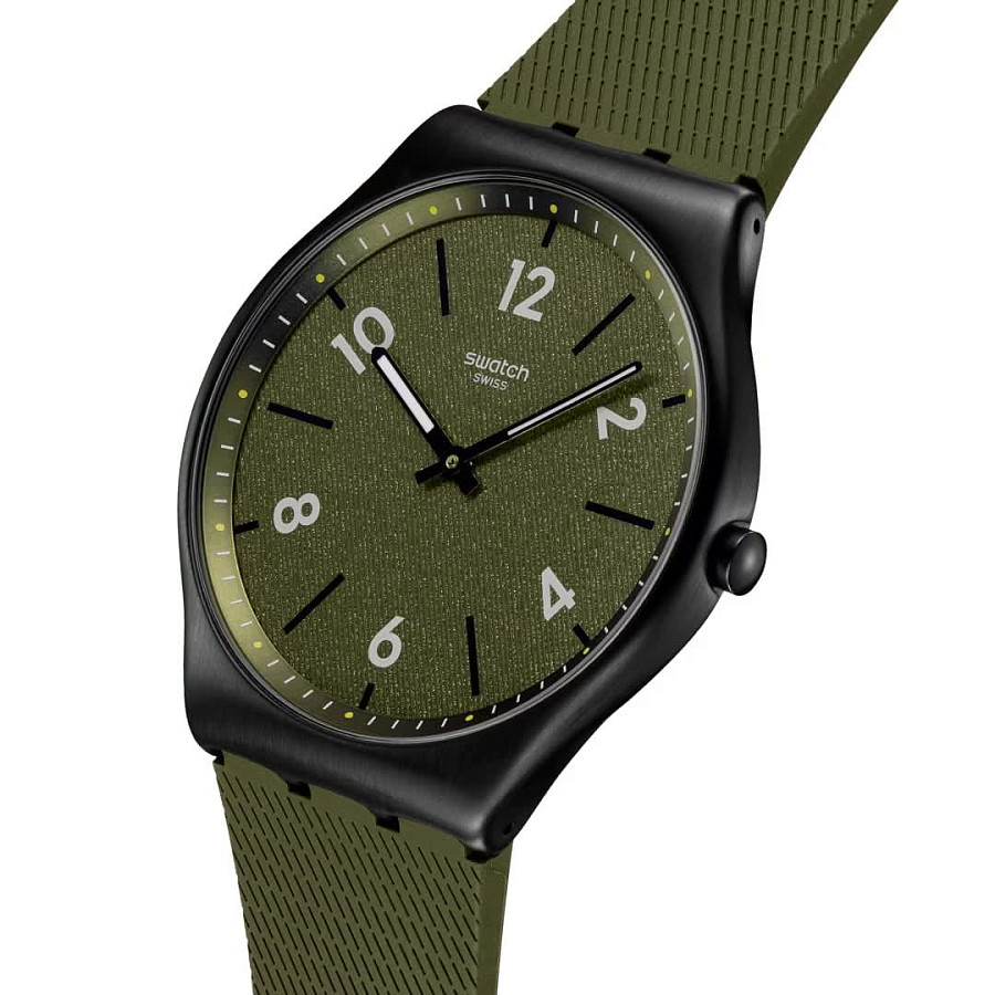 Часы Swatch Essentials SS07B115 — кварцевые, металл сталь