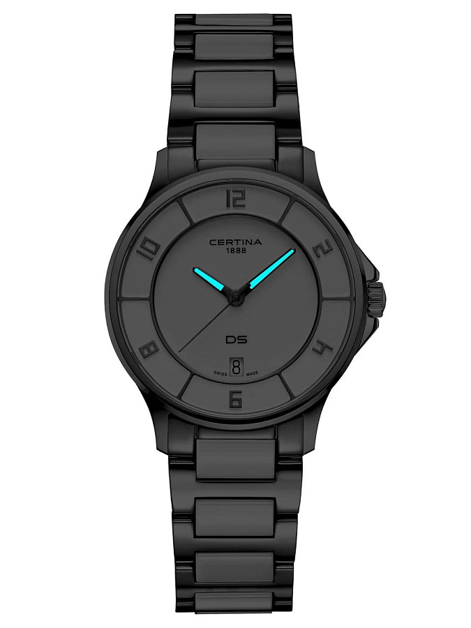 Часы Certina DS-6 Lady C039.251.11.017.00 — кварцевые, Швейцария, женские