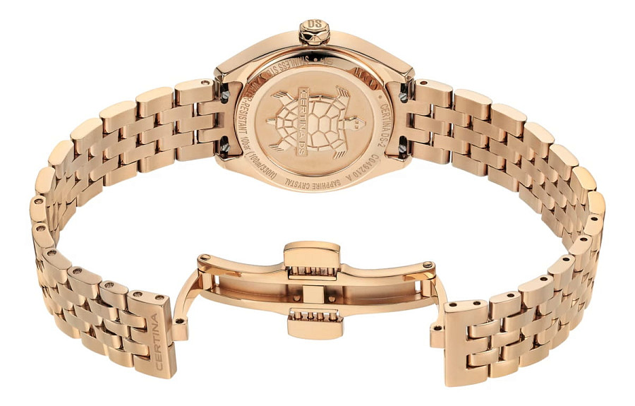 Часы Certina DS-2 Lady C049.210.33.026.00 — нержавеющая сталь с pvd-покрытием, женские